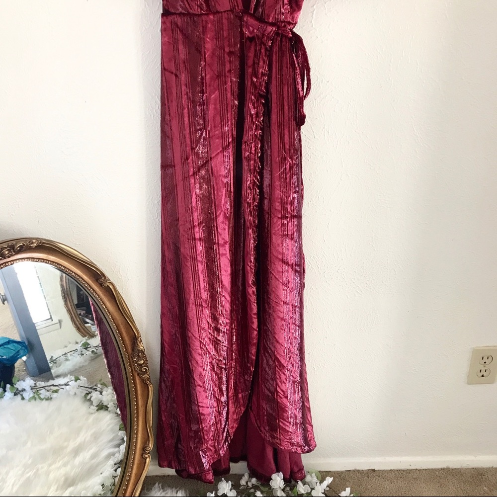 💗 Free People Kara Velvet Wrap Dress 💗 - Picture 6 of 6